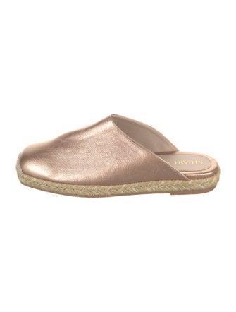 Stuart Weitzman Leather Mules