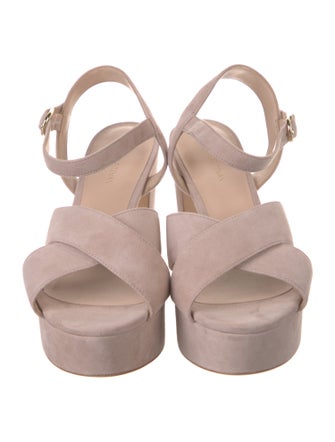 Stuart Weitzman Suede Sandals