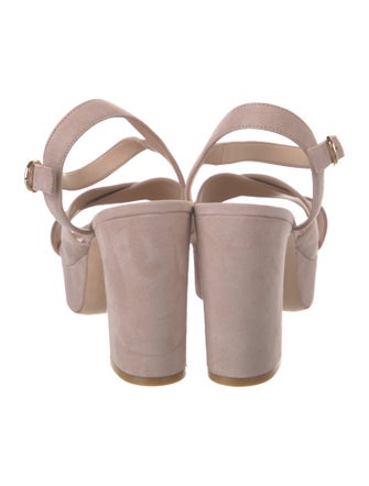 Stuart Weitzman Suede Sandals