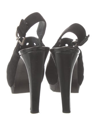 Stuart Weitzman Suede Slingback Pumps