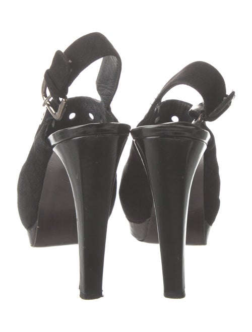 Stuart Weitzman Suede Slingback Pumps