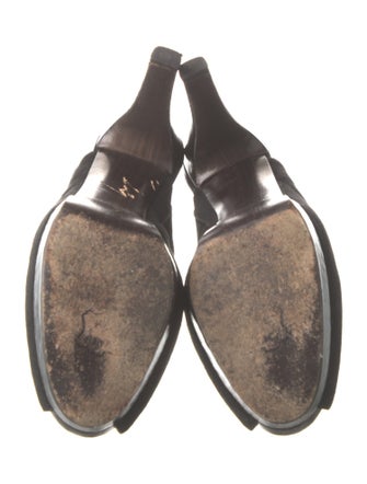 Stuart Weitzman Suede Slingback Pumps