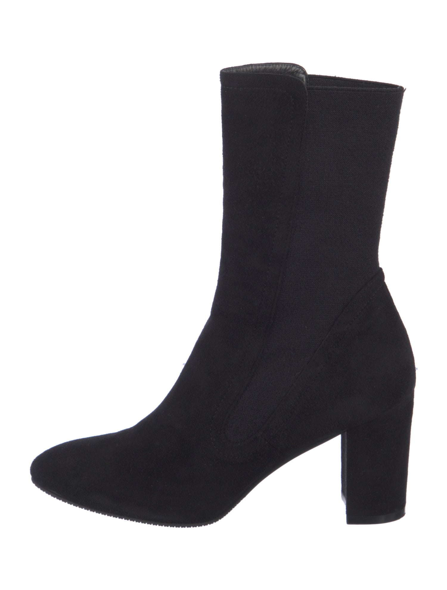 Stuart Weitzman Suede Sock Boots