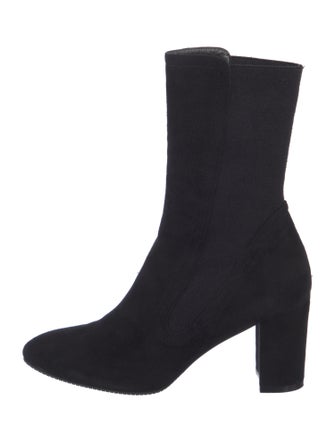 Stuart Weitzman Suede Sock Boots