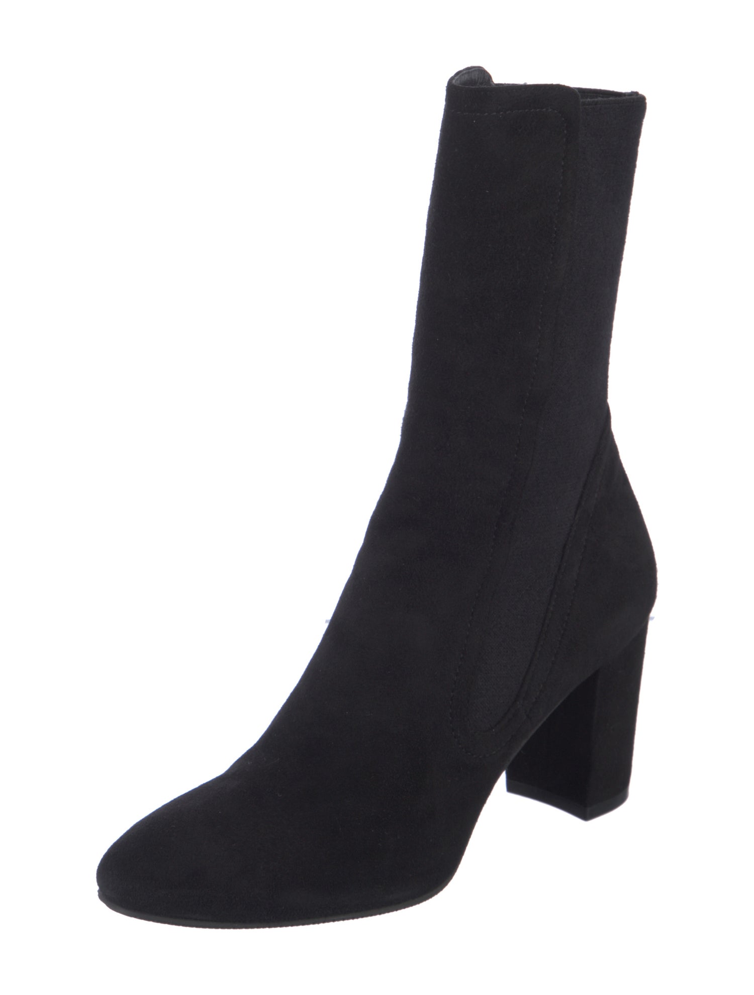 Stuart Weitzman Suede Sock Boots