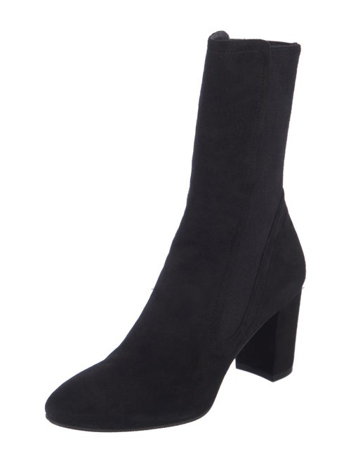 Stuart Weitzman Suede Sock Boots