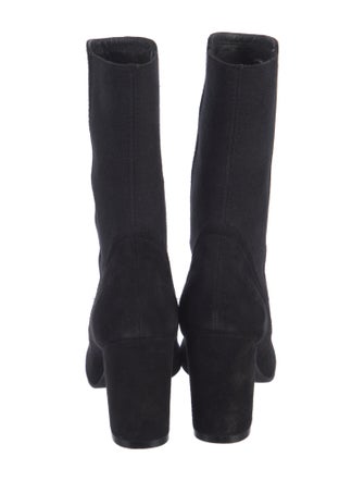 Stuart Weitzman Suede Sock Boots
