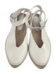 Stuart Weitzman Leather Espadrilles