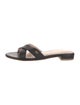Stuart Weitzman Leather Slides