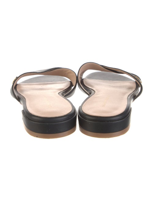 Stuart Weitzman Leather Slides