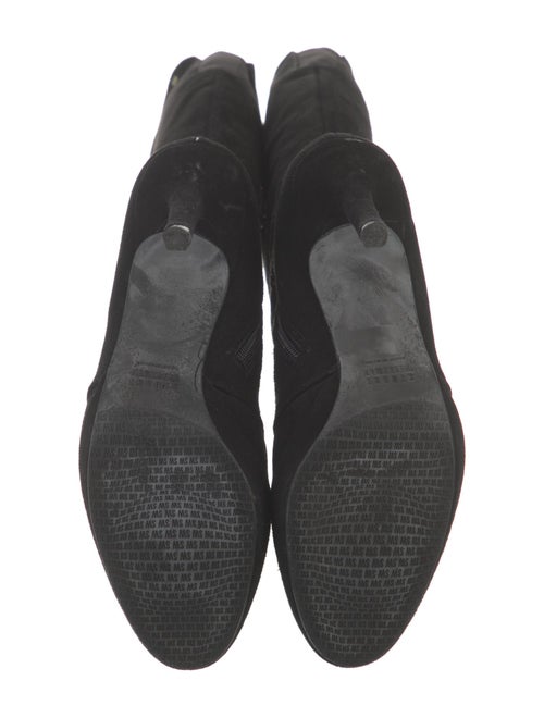 Stuart Weitzman Suede Lace-Up Boots