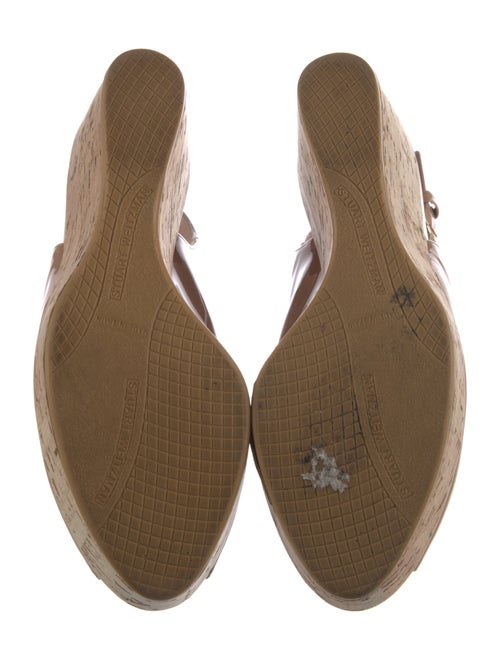 Stuart Weitzman Patent Leather Slingback Pumps