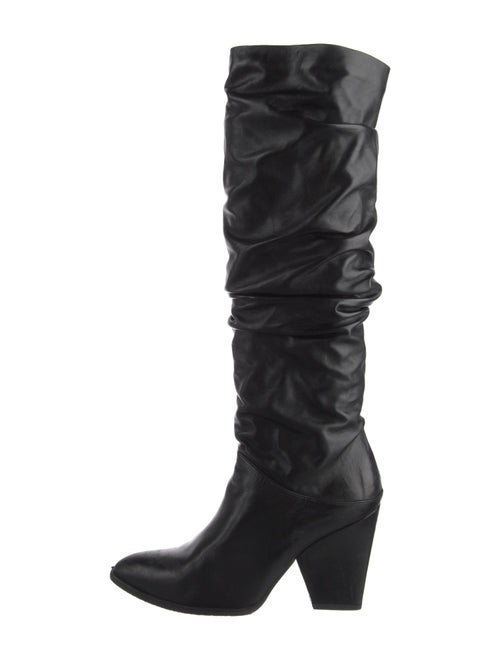Stuart Weitzman Leather Slouch Boots