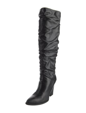 Stuart Weitzman Leather Slouch Boots