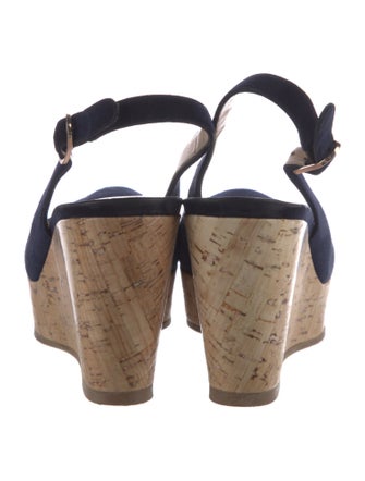 Stuart Weitzman Suede Slingback Pumps