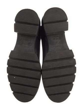 Stuart Weitzman Leather Combat Boots