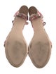 Stuart Weitzman Floral Print Sandals