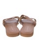Stuart Weitzman Leather Slides