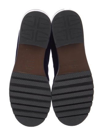 Stuart Weitzman Velvet Combat Boots