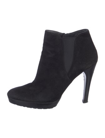 Stuart Weitzman Suede Chelsea Boots