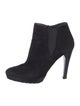 Stuart Weitzman Suede Chelsea Boots