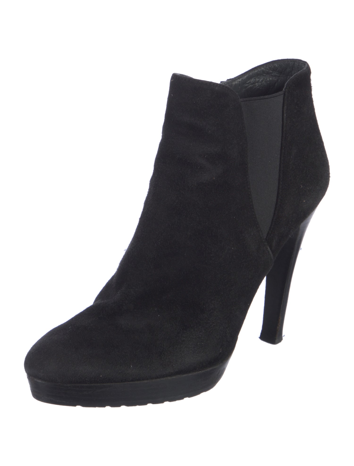Stuart Weitzman Suede Chelsea Boots