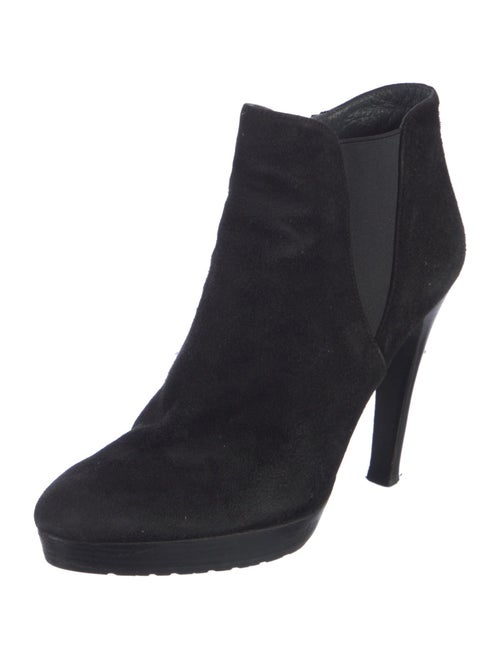 Stuart Weitzman Suede Chelsea Boots