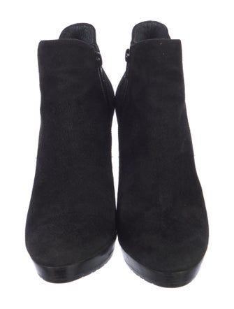 Stuart Weitzman Suede Chelsea Boots