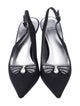 Stuart Weitzman Leather Slingback Pumps