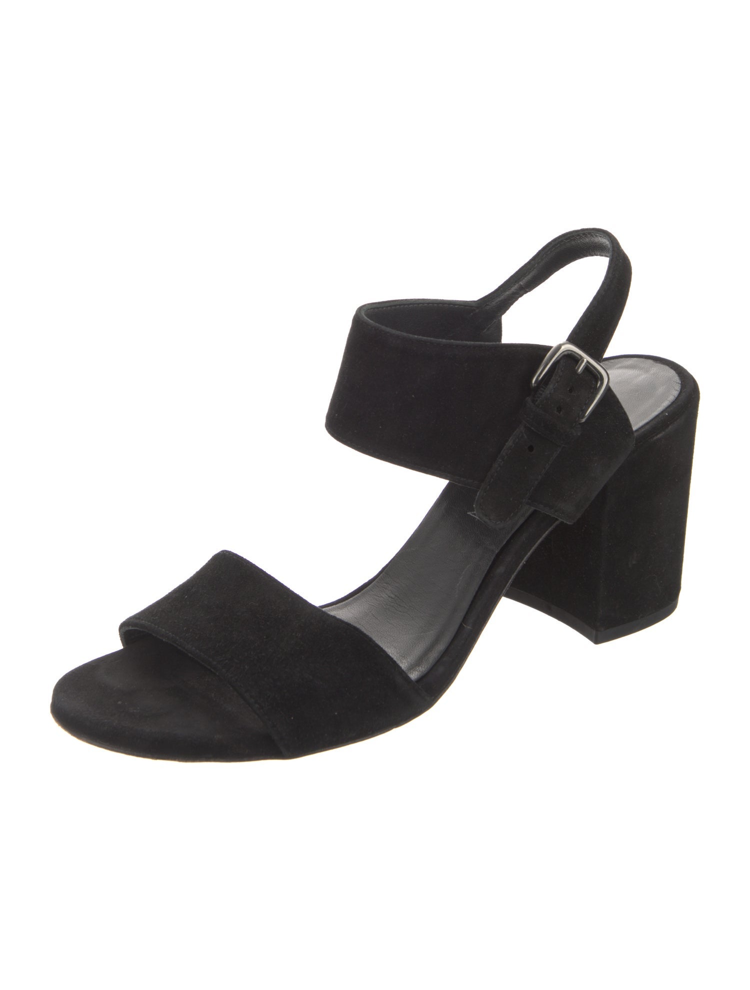 Stuart Weitzman Suede Slingback Sandals