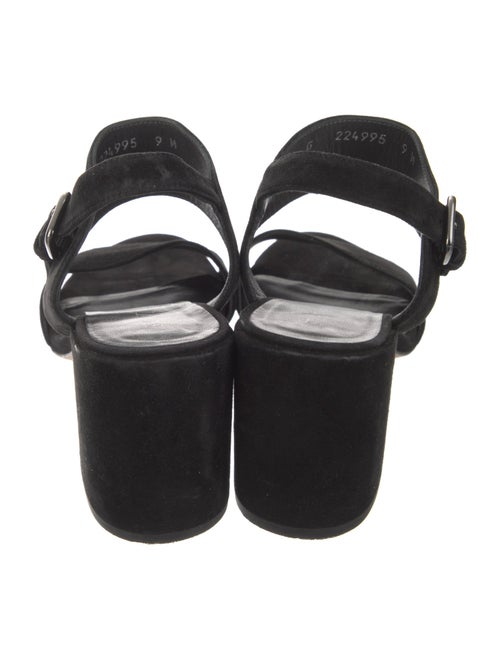 Stuart Weitzman Suede Slingback Sandals