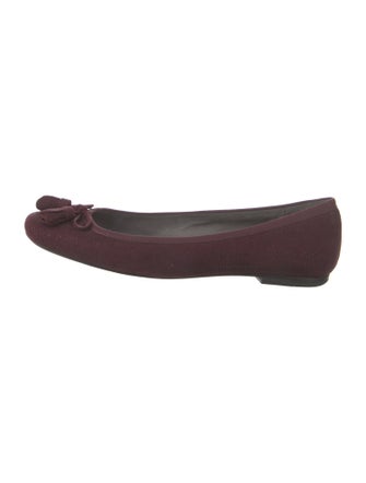 Stuart Weitzman Suede Ballet Flats