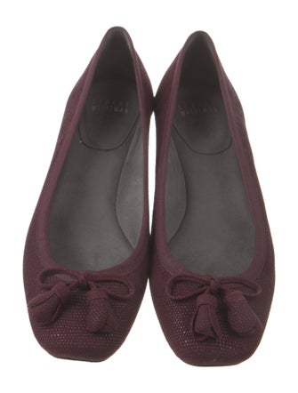 Stuart Weitzman Suede Ballet Flats
