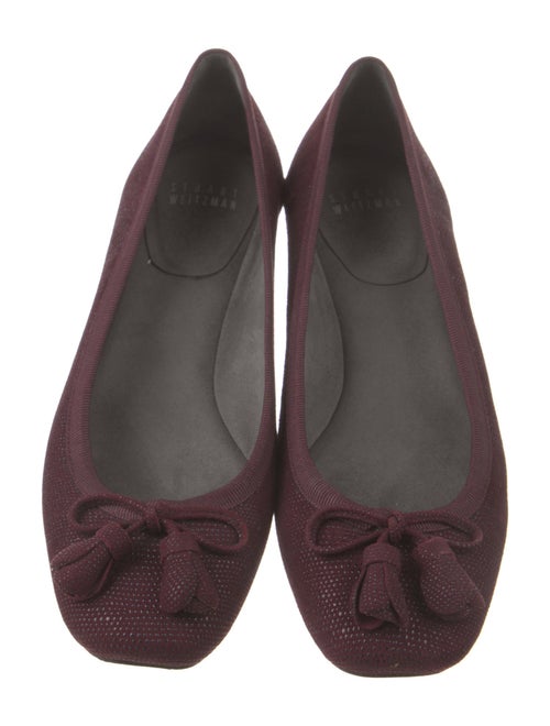 Stuart Weitzman Suede Ballet Flats