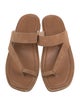 Stuart Weitzman Suede Slides