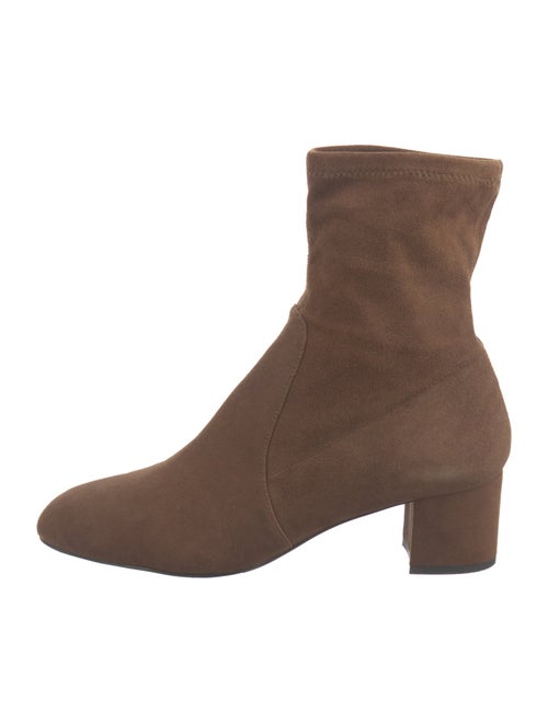 Stuart Weitzman Suede Sock Boots