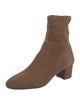 Stuart Weitzman Suede Sock Boots