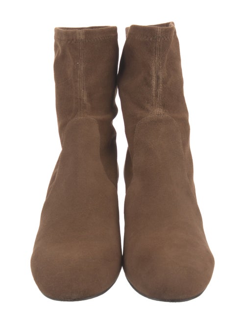 Stuart Weitzman Suede Sock Boots