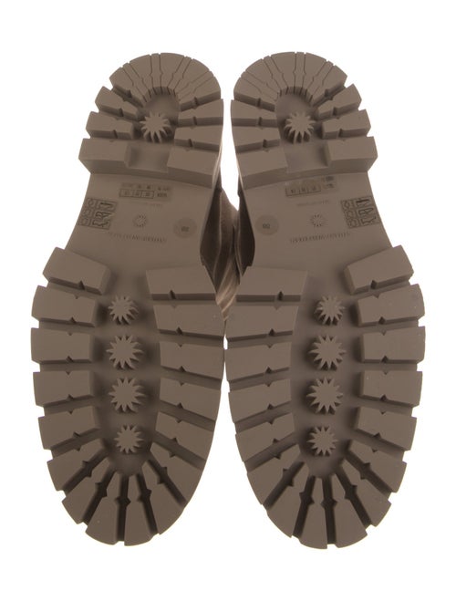 Stuart Weitzman Suede Combat Boots