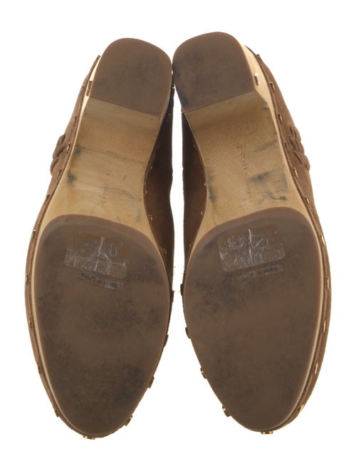 Stuart Weitzman Suede Studded Accents Boots