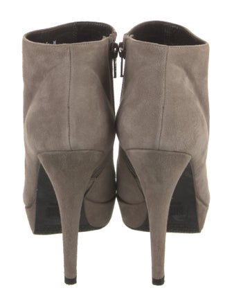 Stuart Weitzman Suede Animal Print Boots