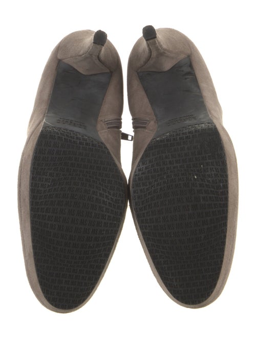 Stuart Weitzman Suede Animal Print Boots