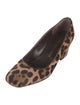 Stuart Weitzman Ponyhair Animal Print Pumps
