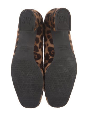 Stuart Weitzman Ponyhair Animal Print Pumps