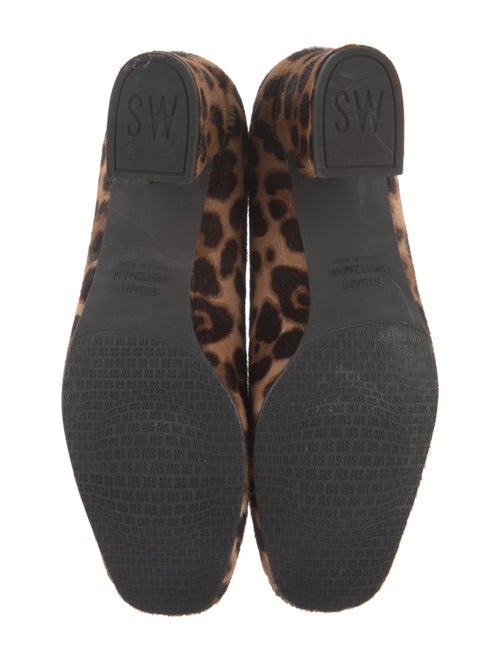 Stuart Weitzman Ponyhair Animal Print Pumps