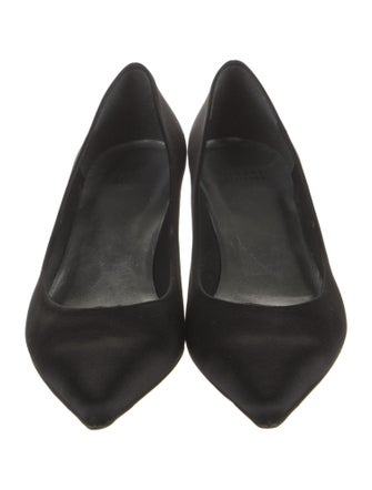 Stuart Weitzman Satin Pumps