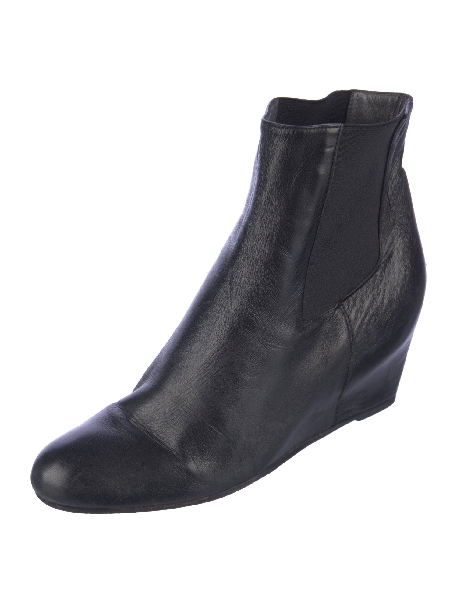 Stuart Weitzman Leather Chelsea Boots