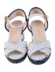 Stuart Weitzman Striped Espadrilles