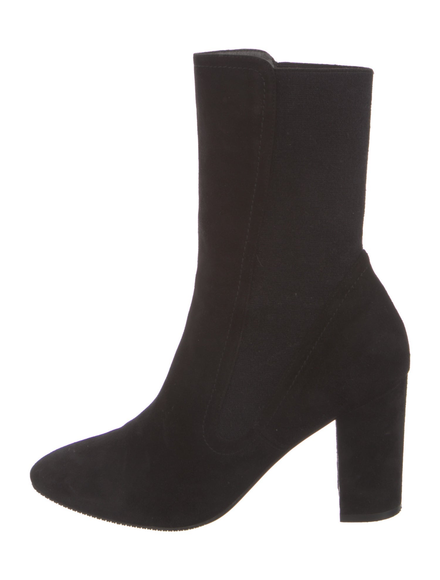 Stuart Weitzman Suede Sock Boots
