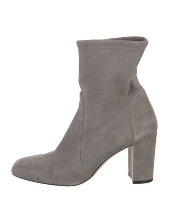 Stuart Weitzman Suede Sock Boots